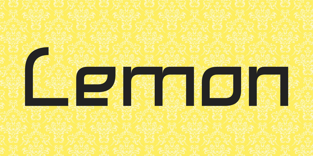 Font Lemon