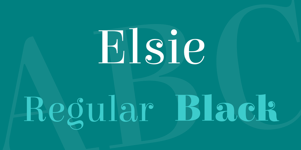 Font Elsie