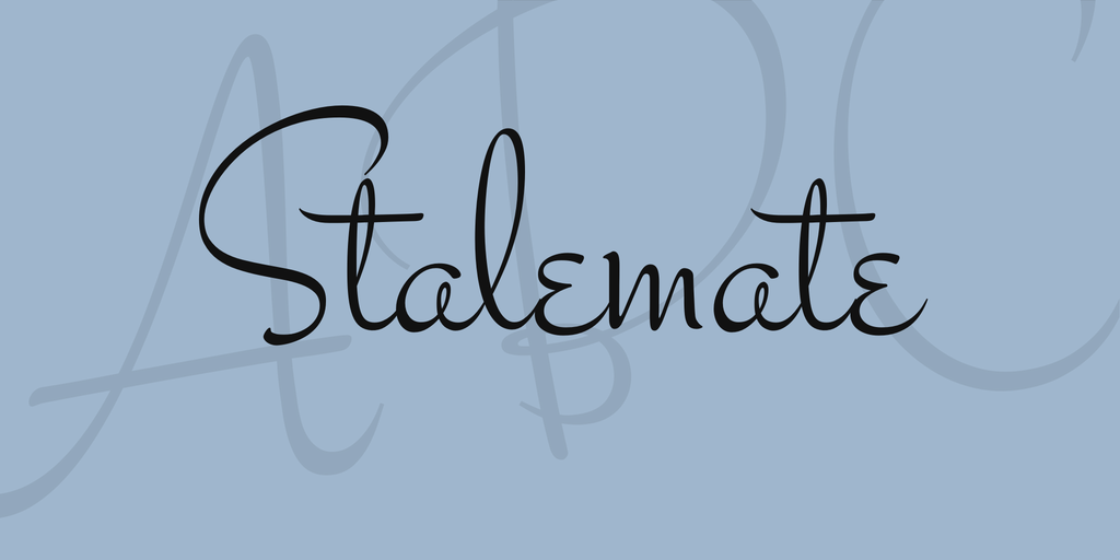 Font Stalemate