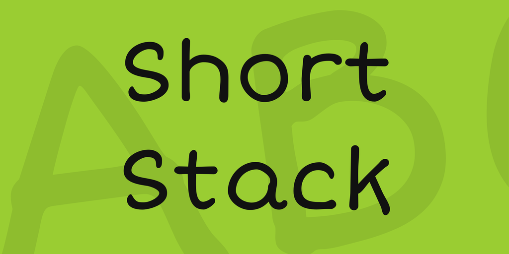 Font Short Stack