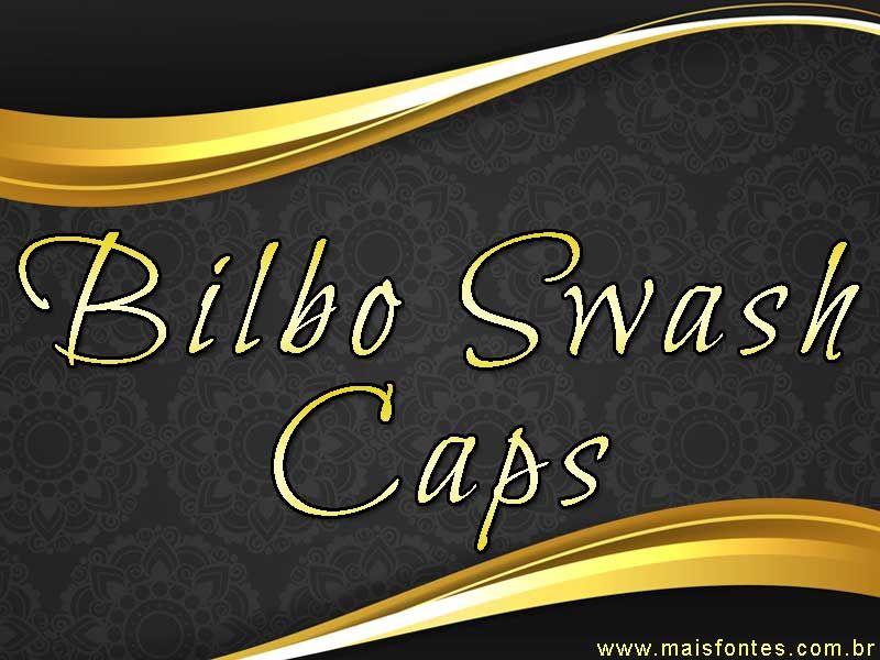 Font Bilbo Swash Caps