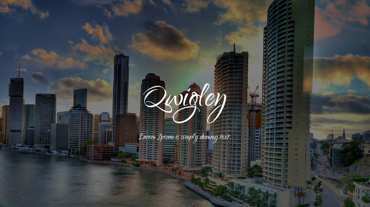 Font Qwigley