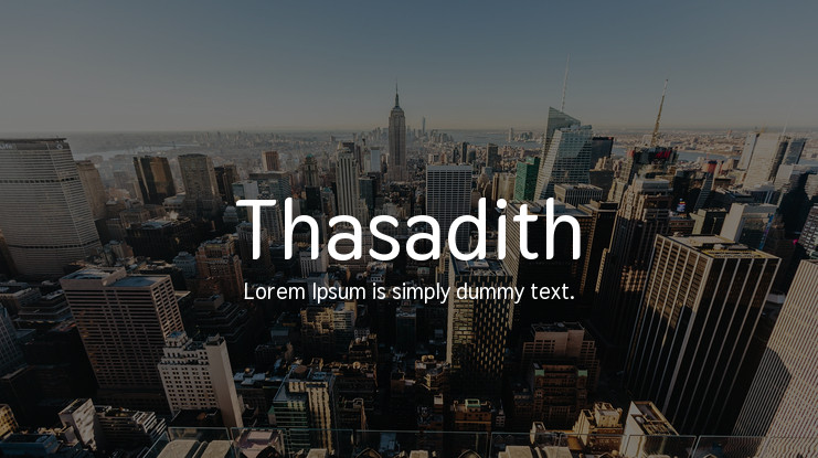 Font Thasadith