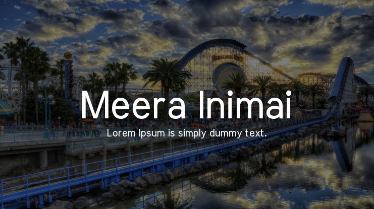 Font Meera Inimai