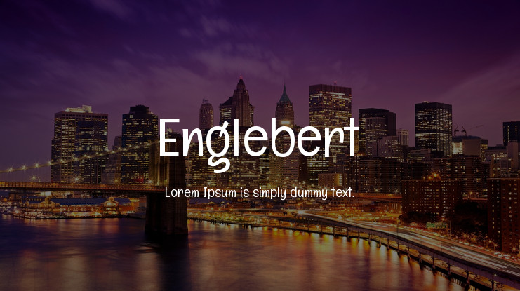 Font Englebert