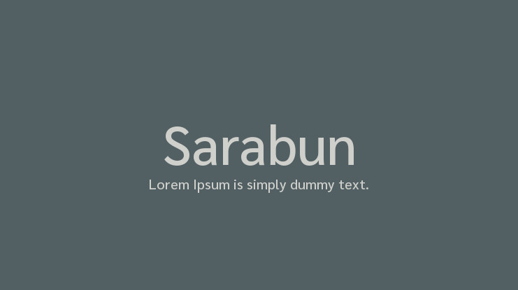 Font Sarabun