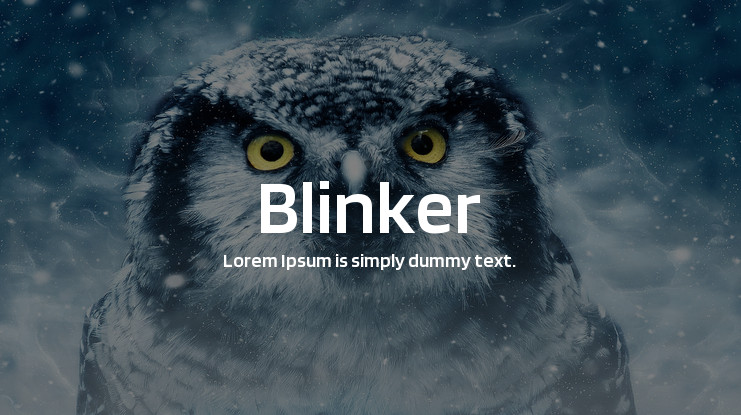 Font Blinker