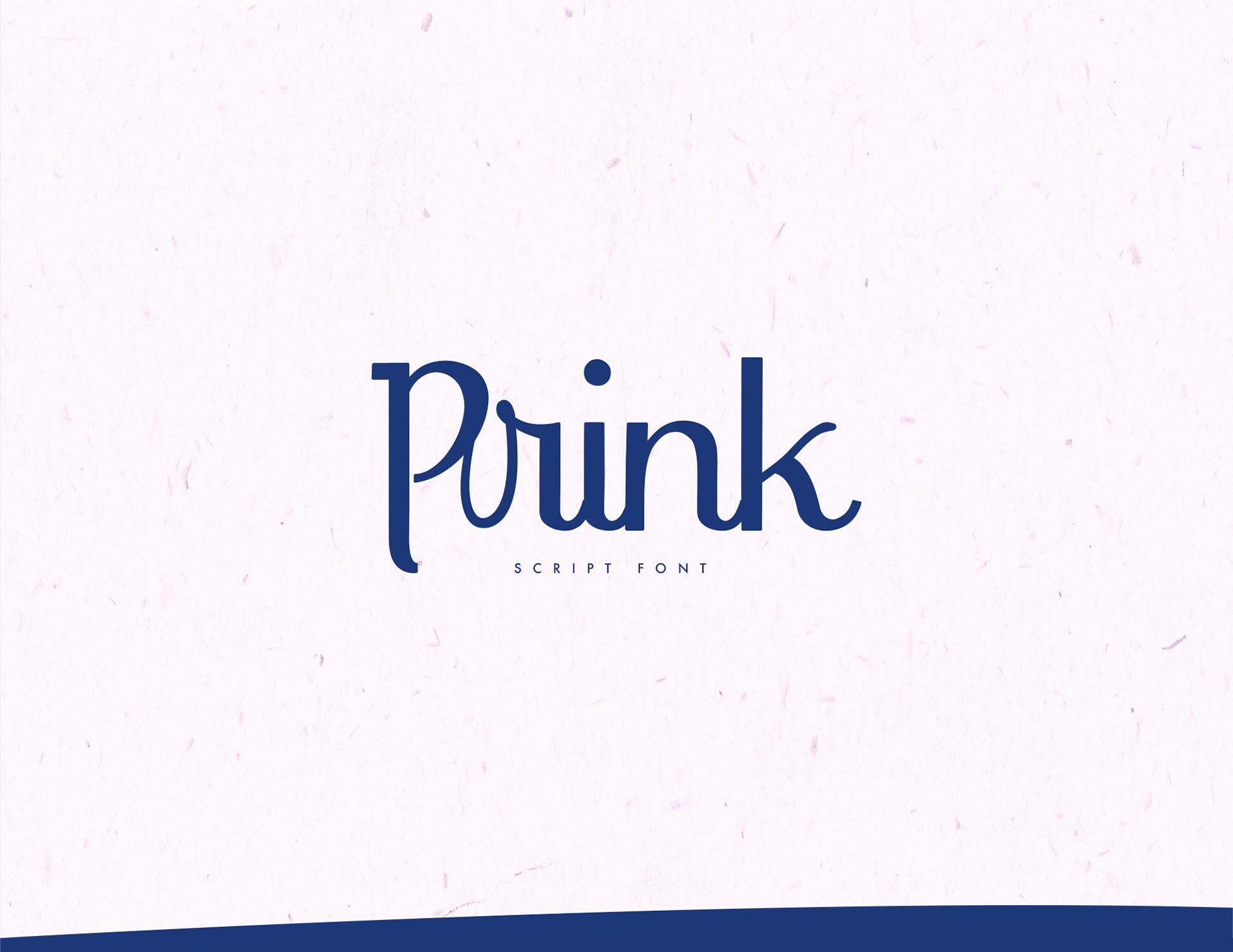 Font Prink Script