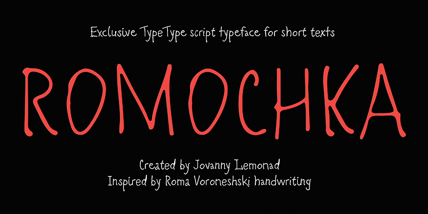 Font Romochka