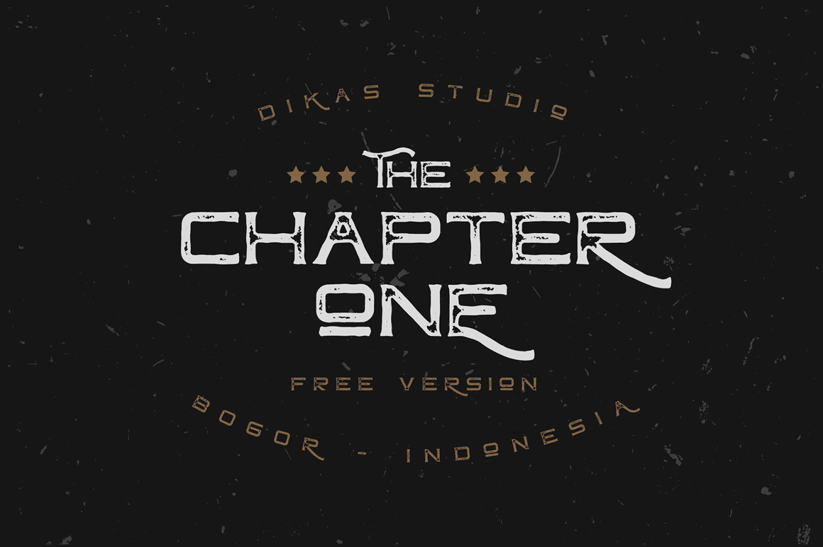 Font Chapter One Vintage