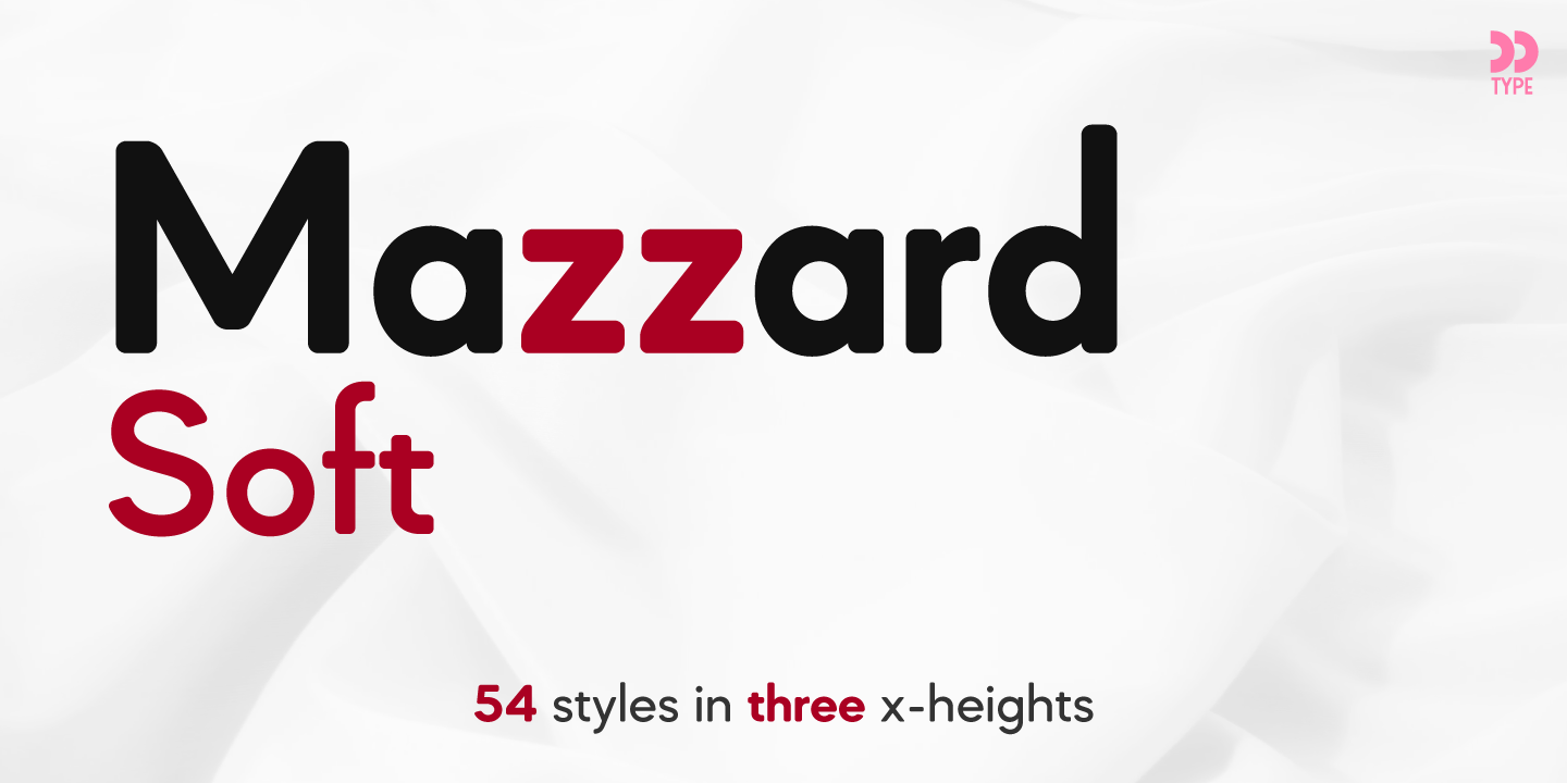 Font Mazzard Soft 