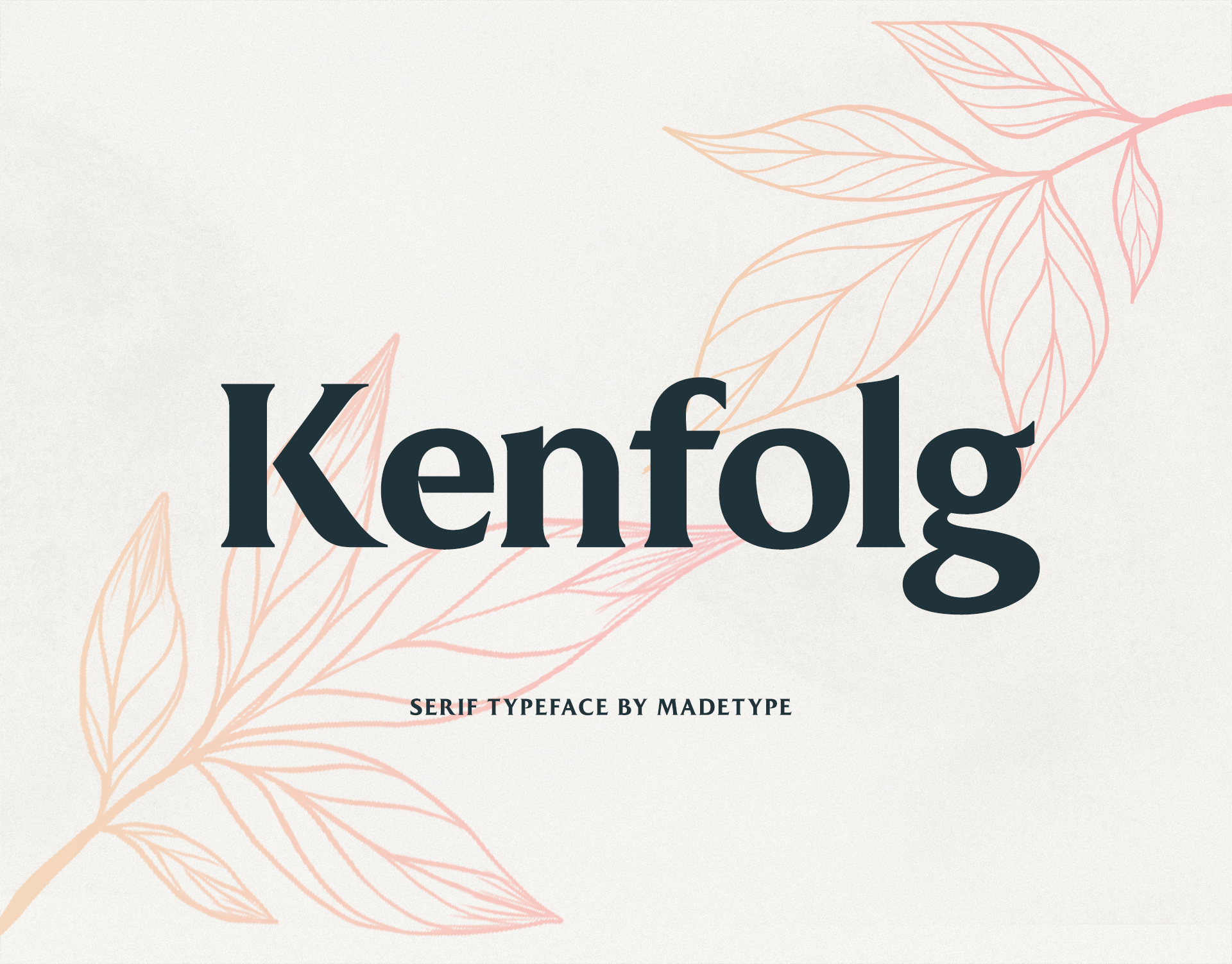 Font MADE Kenfolg