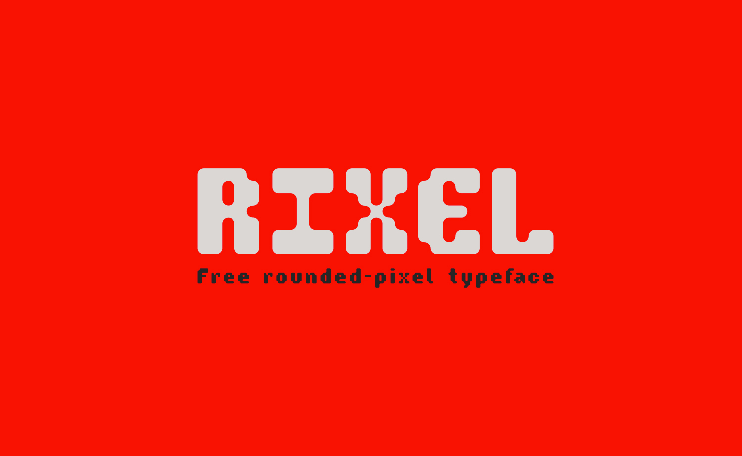 Font Rixel