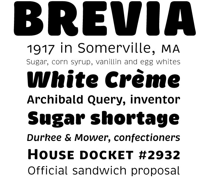 Font Brevia