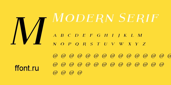 Modern Serif