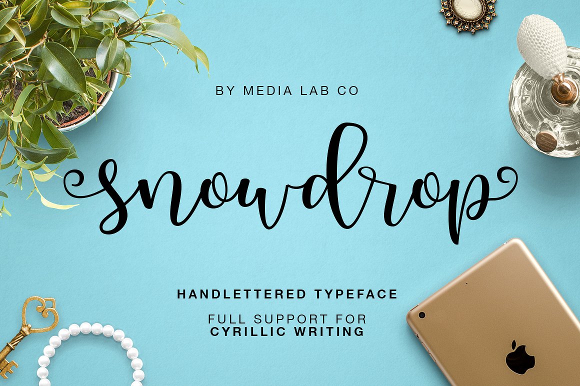 Font Snowdrop