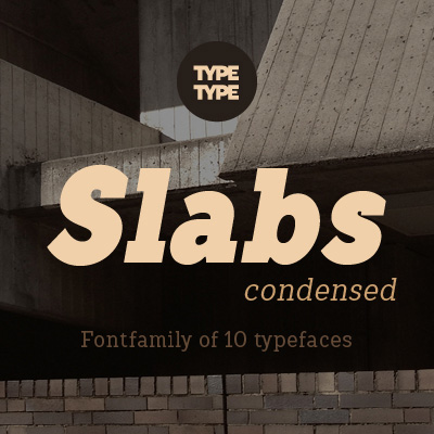 Font TT Slabs Condensed