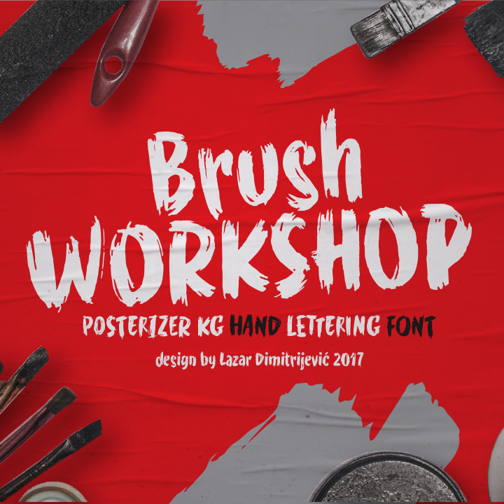 Font WORKSHOP Brush