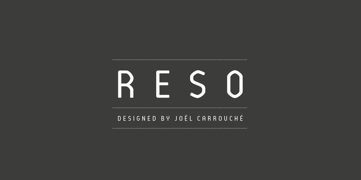 Font Reso