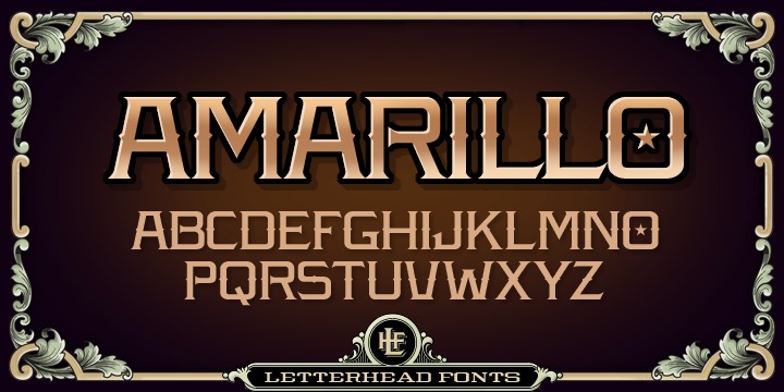 Font LHF Amarillo