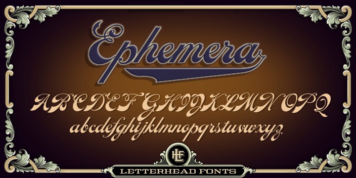 Font LHF Ephemera