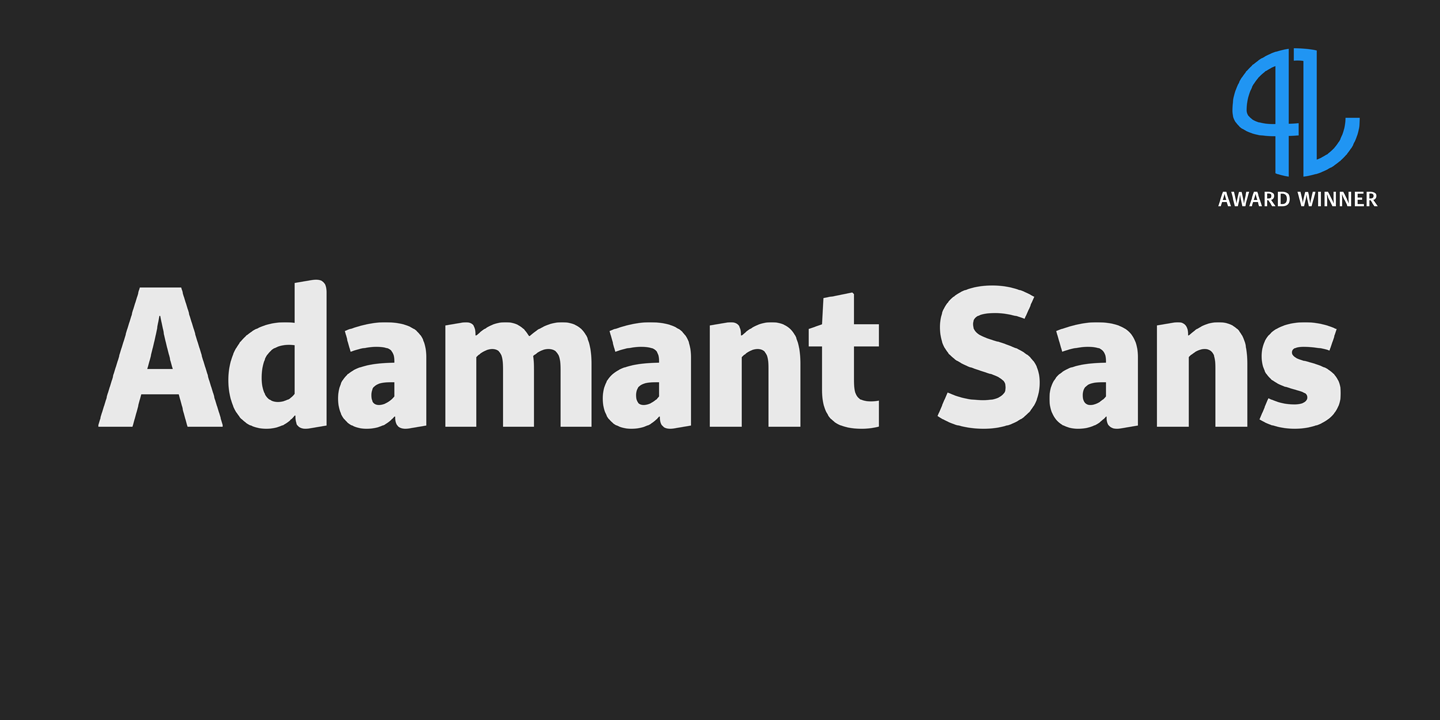 Font PF Adamant Sans Pro