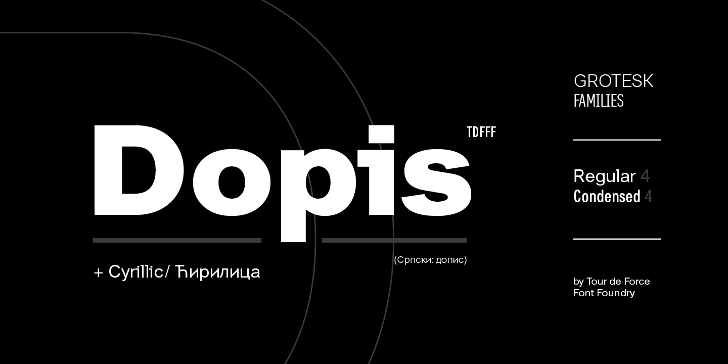 Font Dopis