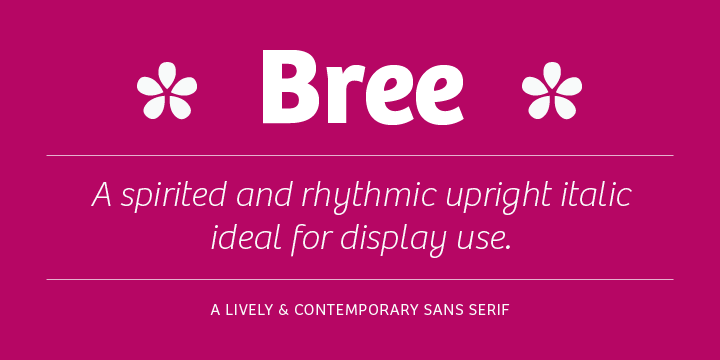 Font Bree