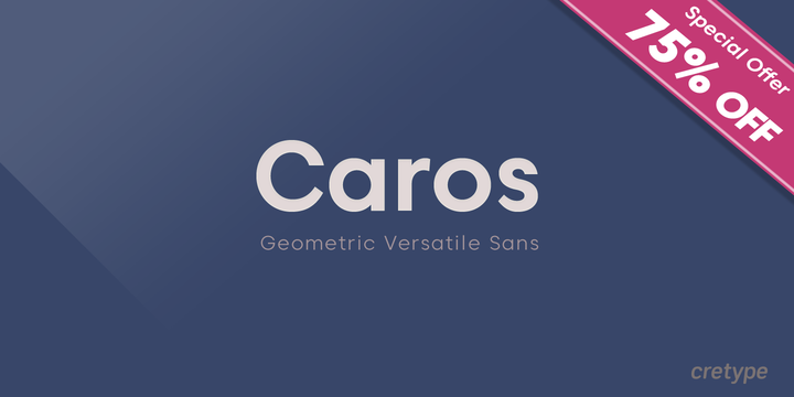 Font Caros Soft