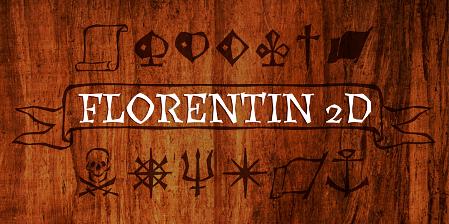 Font Florentin 2D