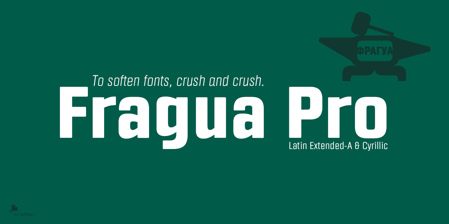Font Fragua Pro