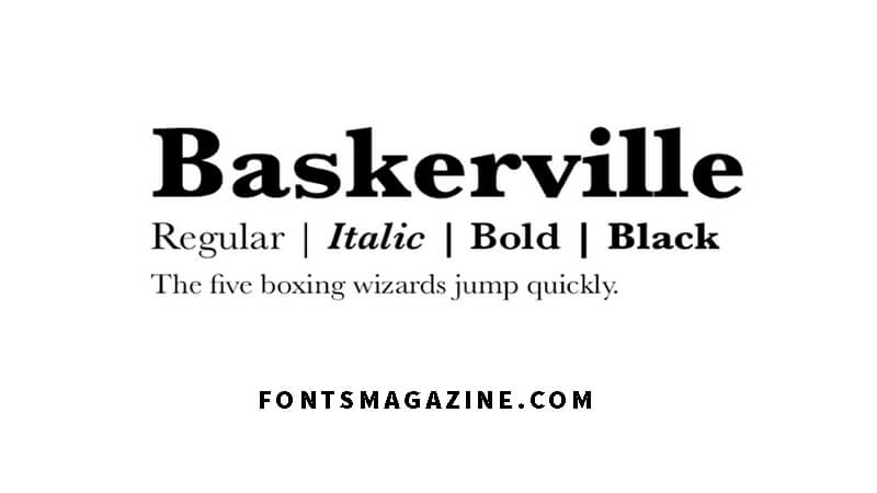 Font Baskervville