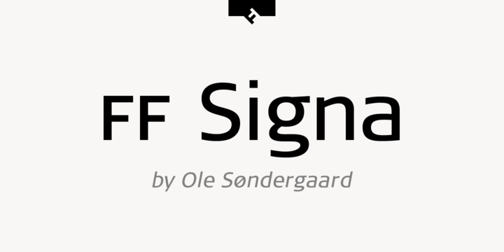 Font FF Signa