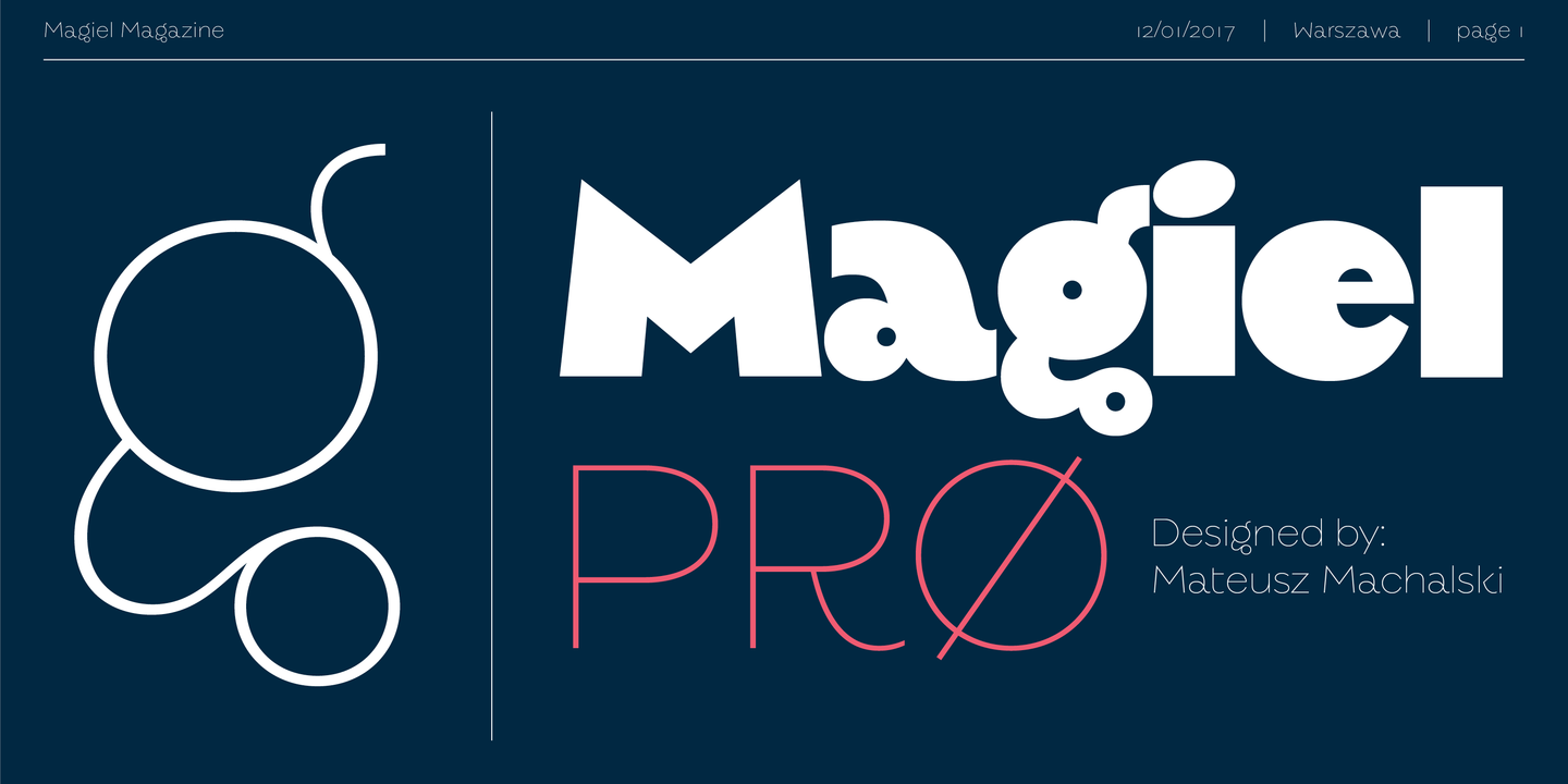 Font Magiel PRO