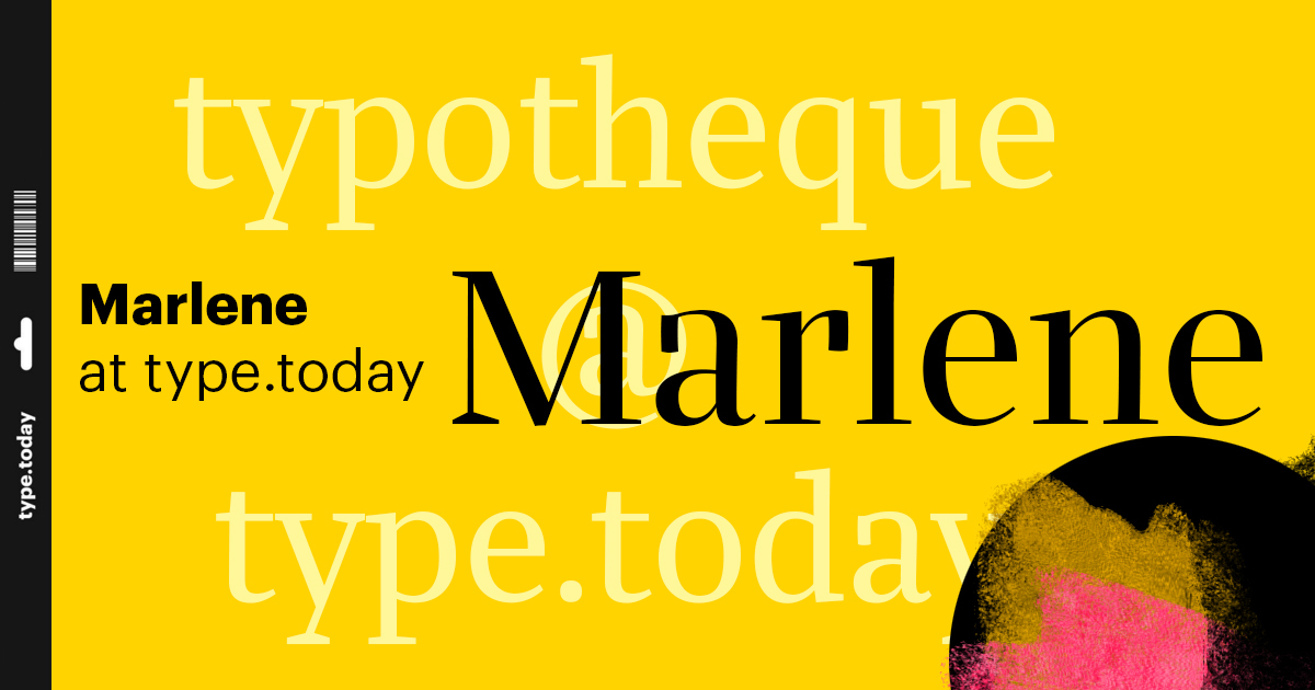 Font Marlene Grande