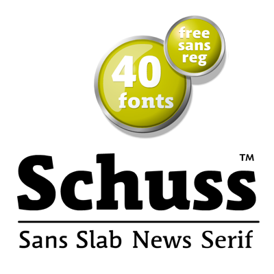 Font Schuss Slab Pro