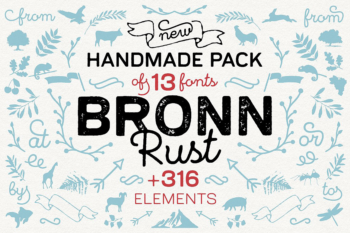Font Bronn Rust