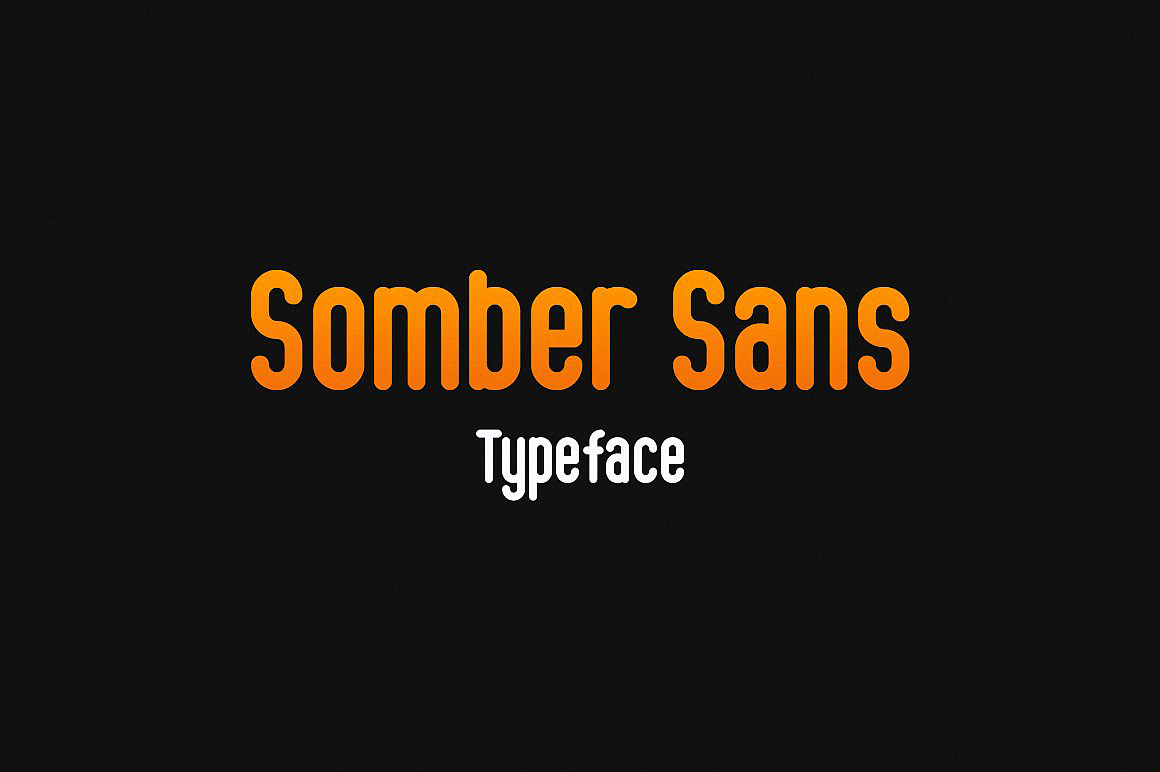 Font Somber Sans