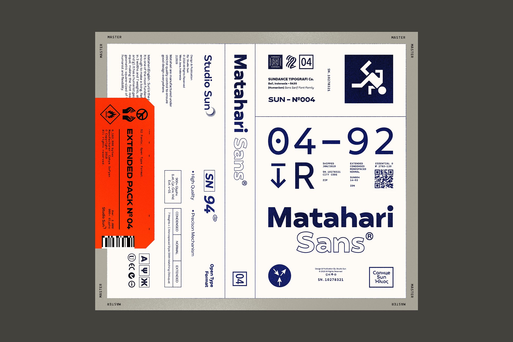 Font Matahari