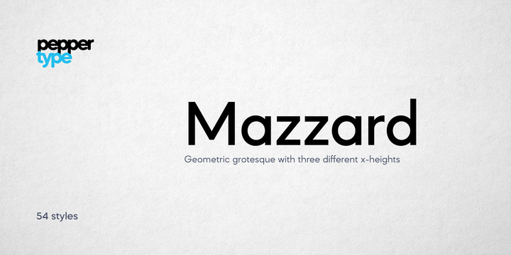 Font Mazzard