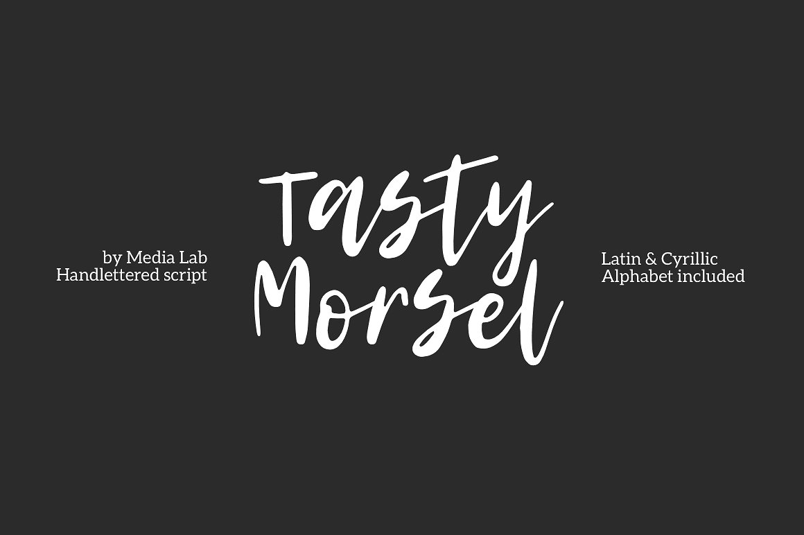 Font ML Tasty morsel