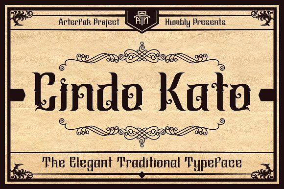 Font Cindo Kato