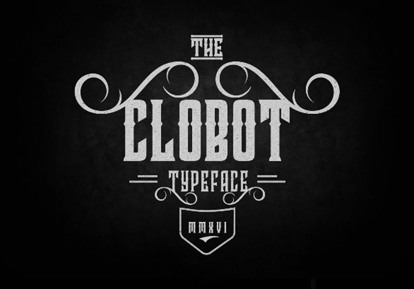 Font Clobot