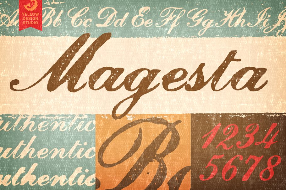 Font Magesta Script