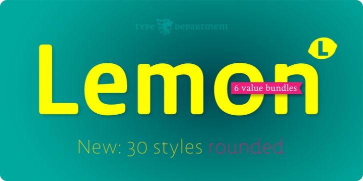 Font Lemon Sans Rounded