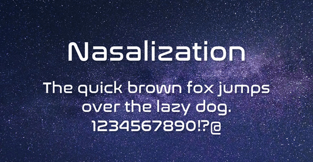 Font Nasalization