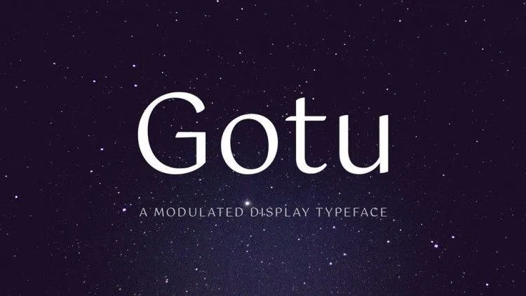 Font Gotu