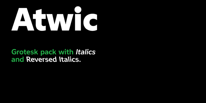 Font Atwic