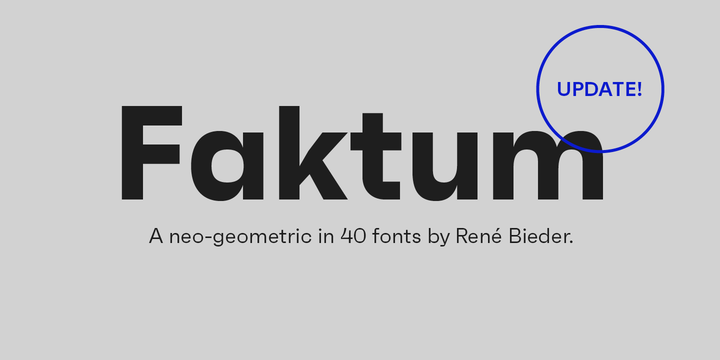 Font Faktum