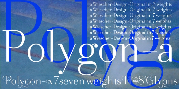 Font Polygon A